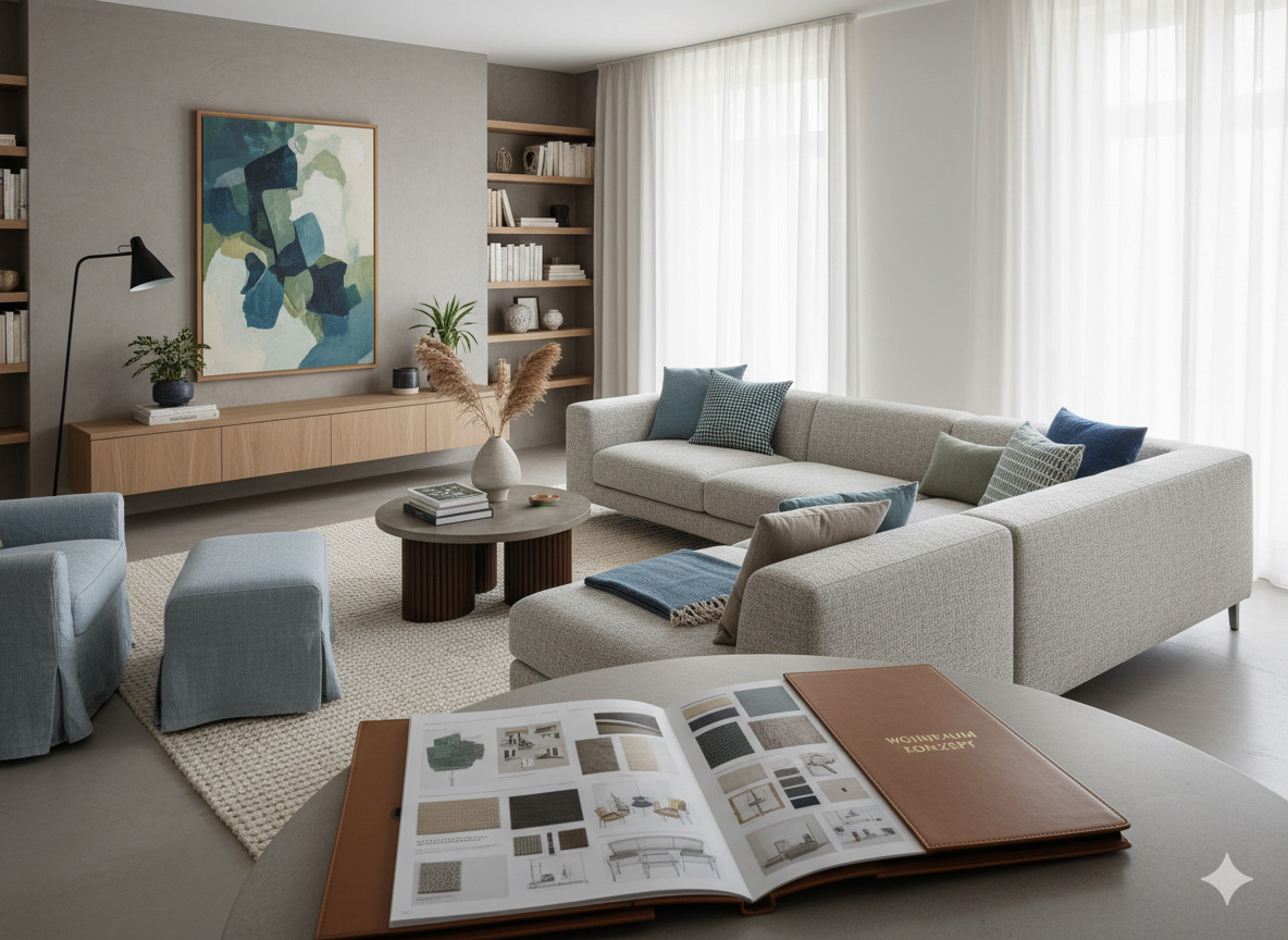 Wohnraum Konzeptpaket